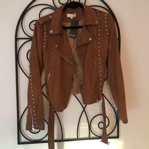 Studded Moto Jacket